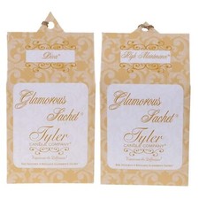Tyler Candle Glamorous Diva  High Maintenance Sachets Bundle 4 Reusable Gla...
