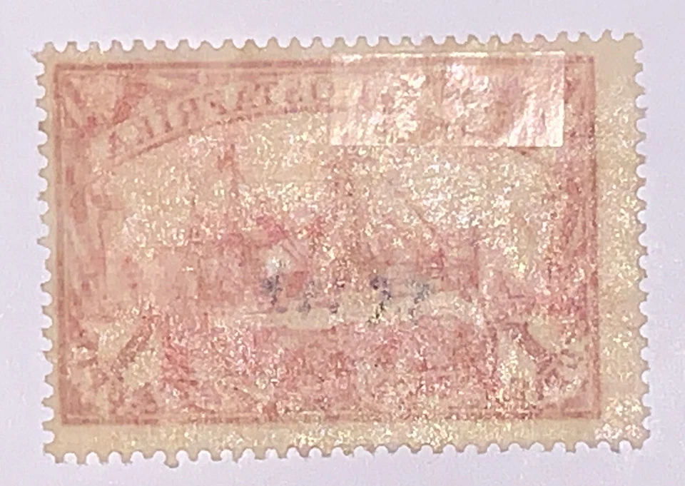 Travelstamps: Germany East Africa Stamps 1 Rupie Kaiser’s Yacht mint OG H WMK - Image 3 of 4