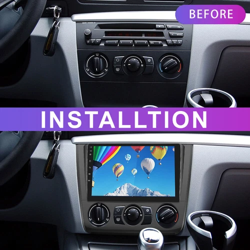 Für BMW 1er E81 E82 E87 E88 2004-2011 Android 13/14 Autoradio Carplay GPS Navi - Bild 3 von 19