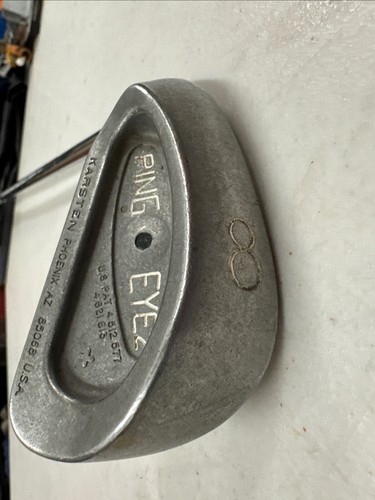 8-iron PING EYE 2 GOLF CLUB Steel shaft Left-Handed black dot - Picture 10 of 16