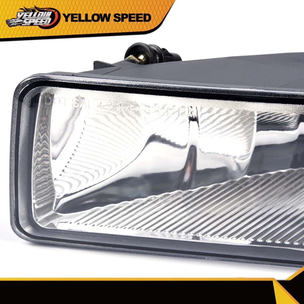 Clear Lens Fit For 2006-2010 Ford Explorer Pickup Pair Driving Bumper Fog Lights