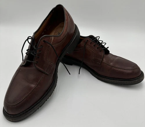 Allen Edmonds Wilbert Brown Leather Casual Shoes Made In USA Men's Size 9.5 D