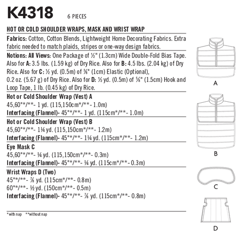 EASY Hand Made Gift Apron Hat Scarf Mitts Holiday Craft Present Sewing Pattern - Picture 19 of 50