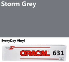 12"x5'- Storm Grey - Matte Oracal 631 Exhibition CAL Roll Craft Adhesive Vinyl