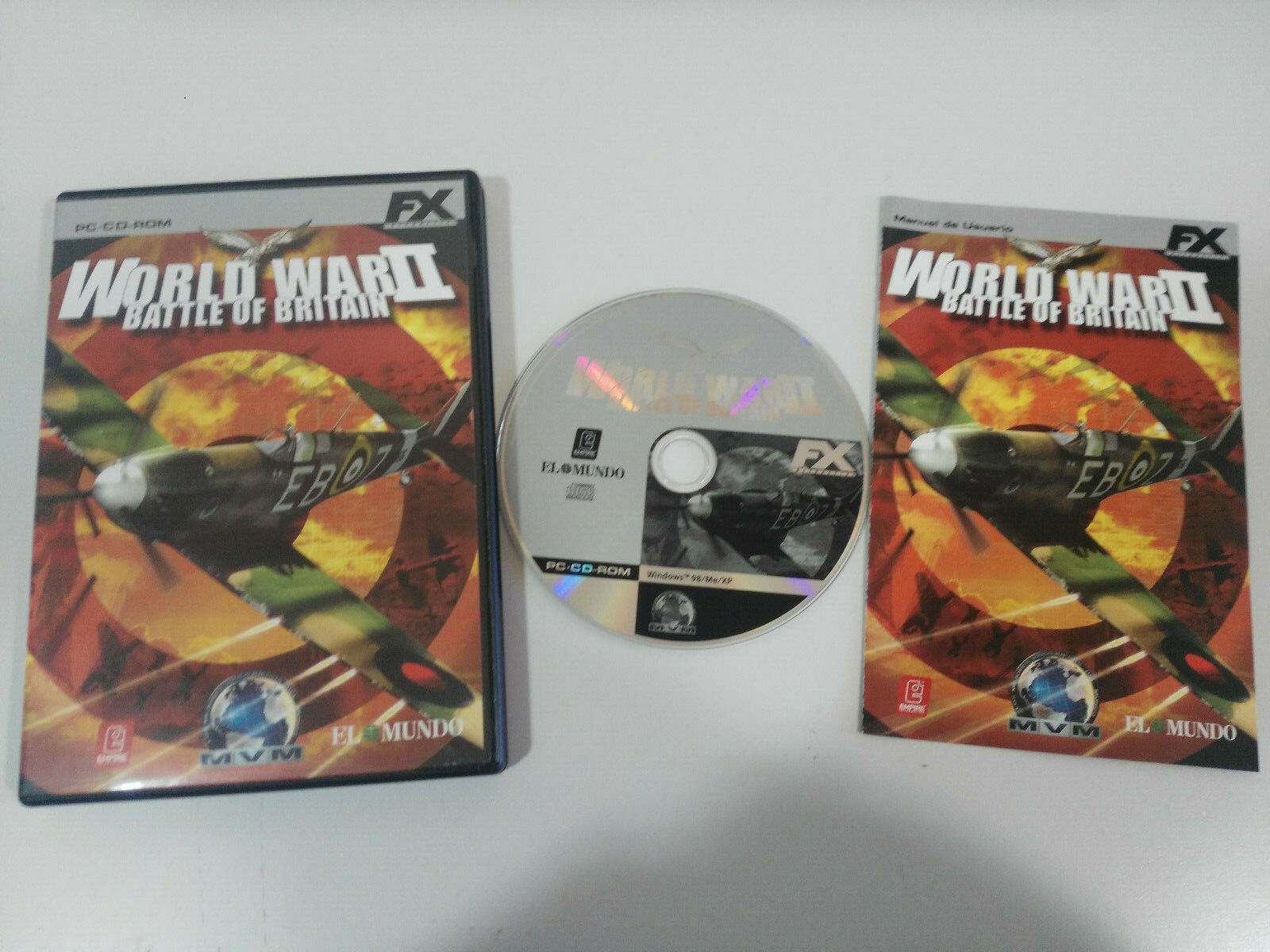 World War II Battle of Britain - Game for PC DVD-Rom in Spanish with Manual