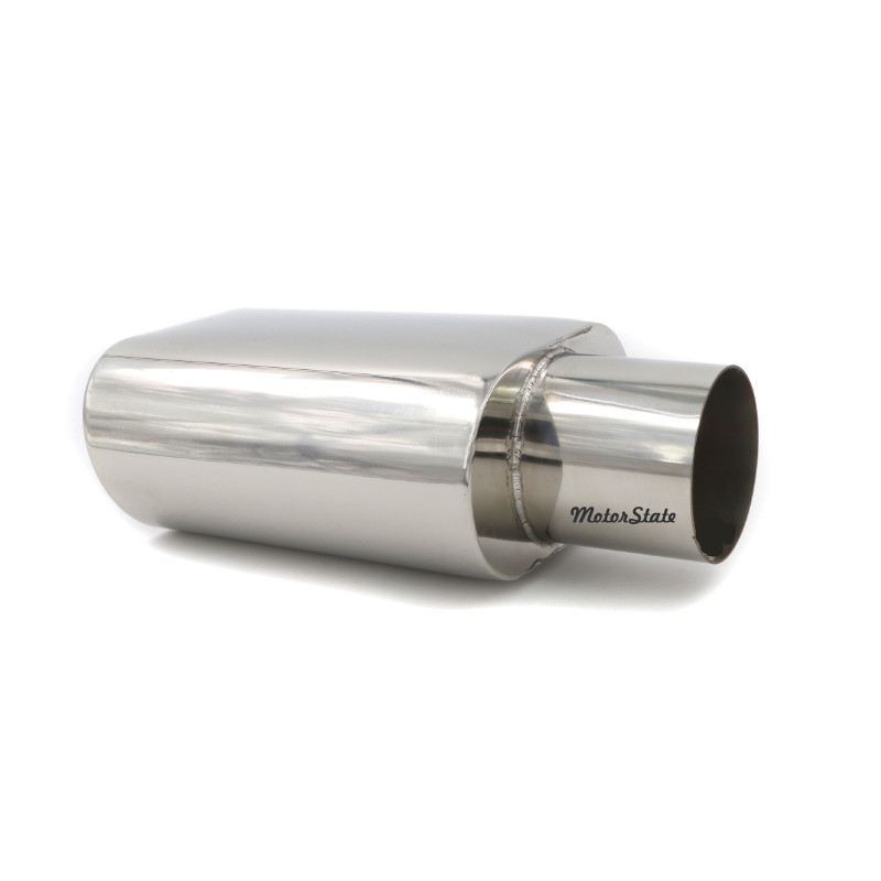Stainless Steel Exhaust Tip Rolled Edge 2.5" Inlet 4" Outlet 12 - Foto 4