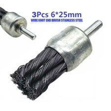 Roues m??talliques extr??mit?? de fil brosse outils d'enl??vement de peinture po