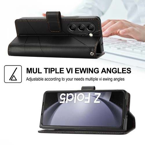 Shockproof Wallet Case with Card Slot Case For Samsung Galaxy Z 6/5/4/3 5G Cover - Picture 15 of 60