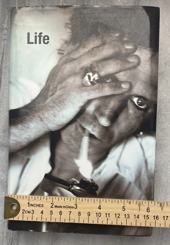 KEITH RICHARDS LIFE with JAMES FOX 2010 AUTO SIGNED Hardcover - Foto 14 di 17
