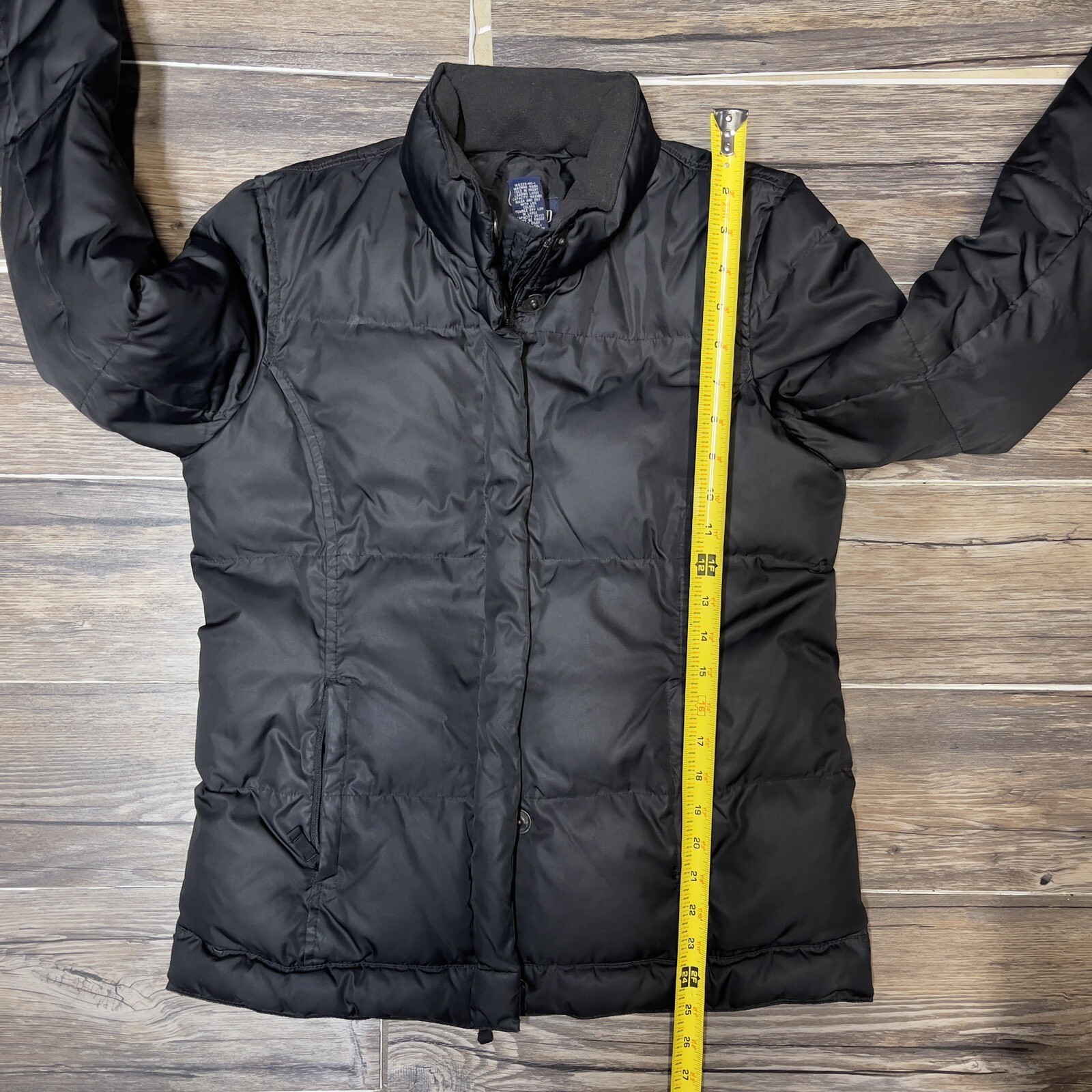 Gap  Down & Feather Puffer Winter Jacket  Warm Ba… - image 7