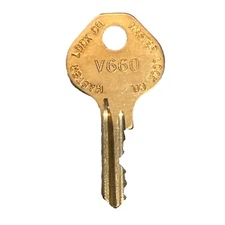 Master Lock Padlock 1525 1585 2010 2076 Control Key OEM Original Master Key V660