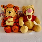 Winnie the Pooh as Tigger and Tigger as Winnie the Pooh - 8" Bean Bag Plush NWTs — photo 1