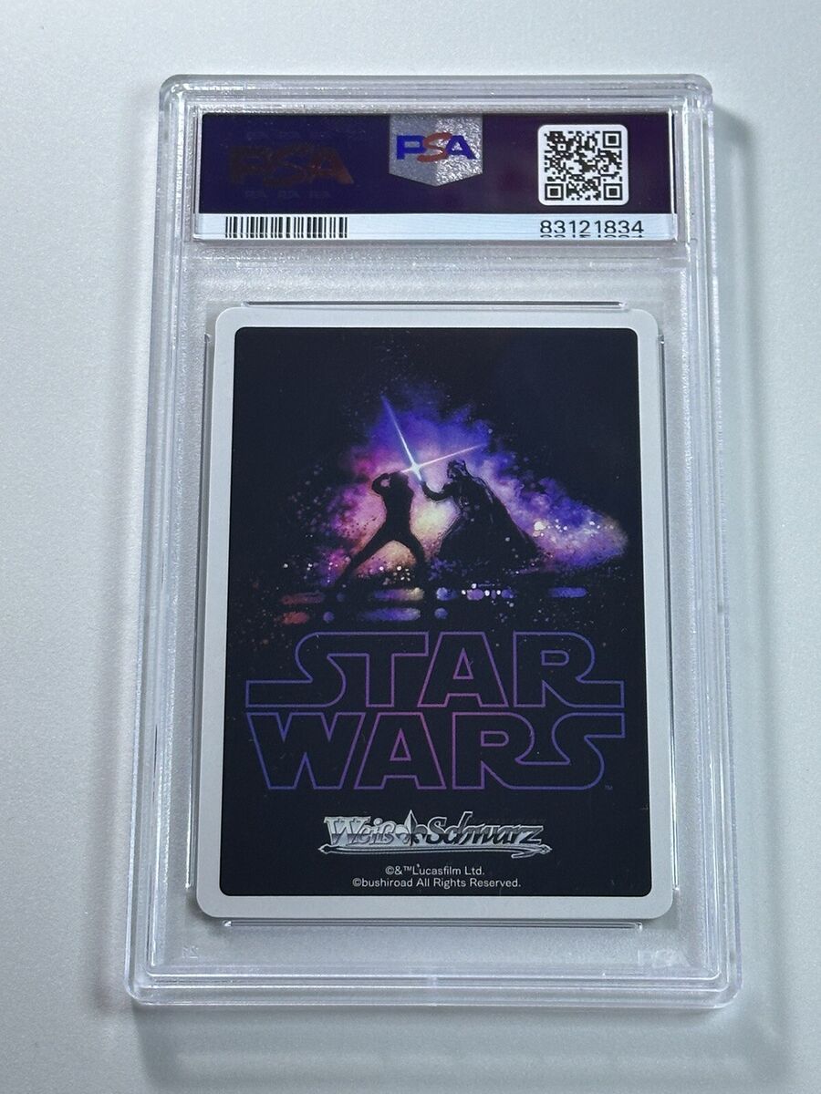PSA 10 💎 Darth Vader Holo Rare Weiss Schwarz Star Wars PSA 10 💎 Darth Vader Holo Rare Weiss Schwarz Star Wars