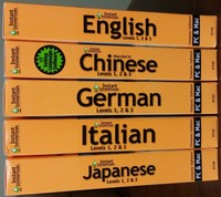 Instant Immersion Learn To Speak German, Japanese, Italian, Chinese, English Box Instant Immersion Learn To Speak German, Japanese, Italian, Chinese, English Box