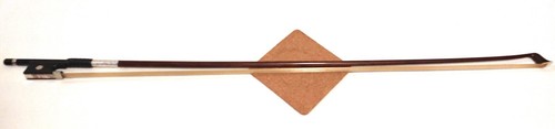 J. T. Radoular 4/4 Vintage Violin Bow, Pernambuco, Sterling Winding, Ebony Frog - Picture 9 of 10