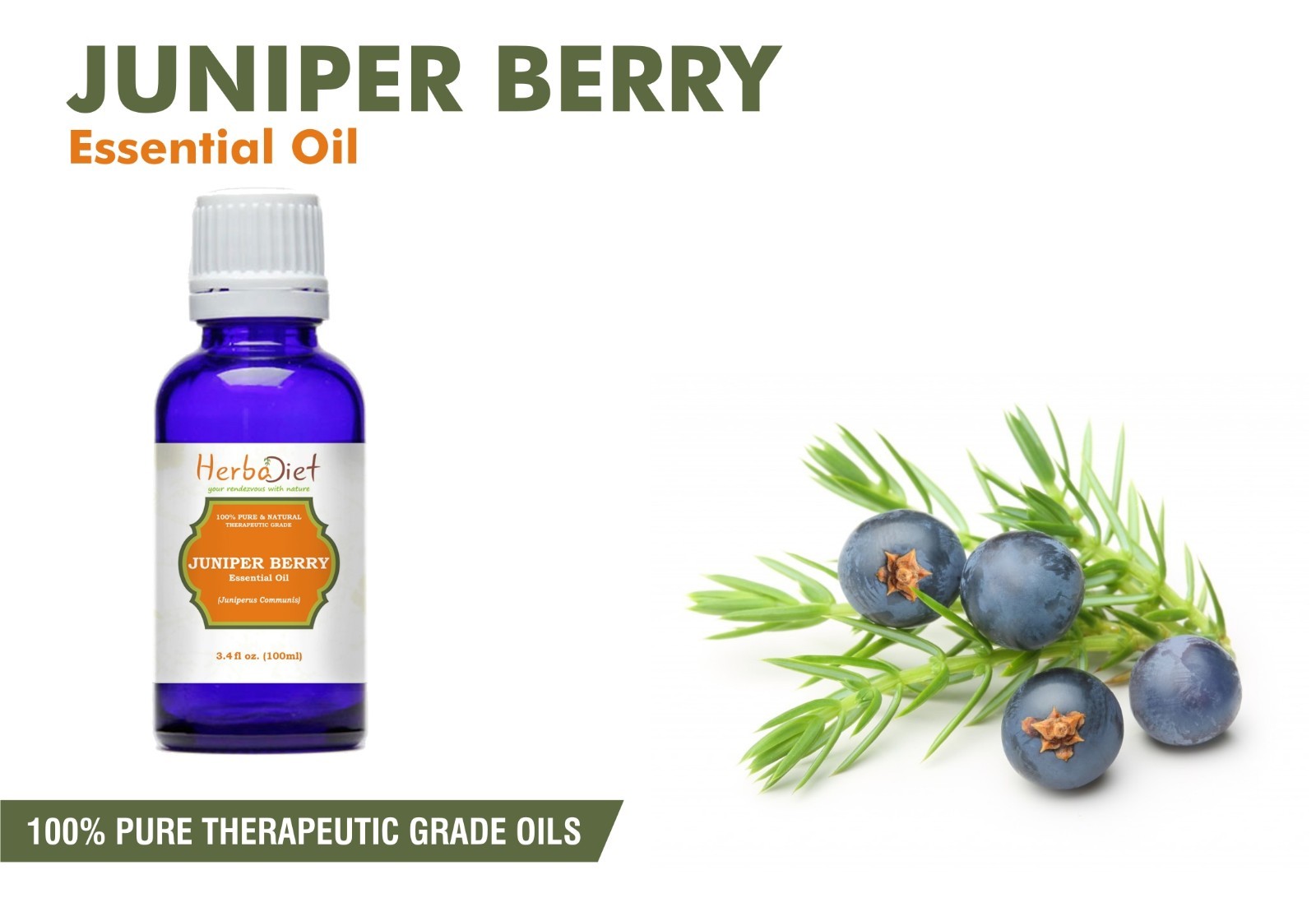 100% Pure Natural Aromatherapy Therapeutic Oils