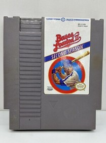 Bases Loaded II 2 Nintendo NES Near CIB with Box and Poster Tested and Working