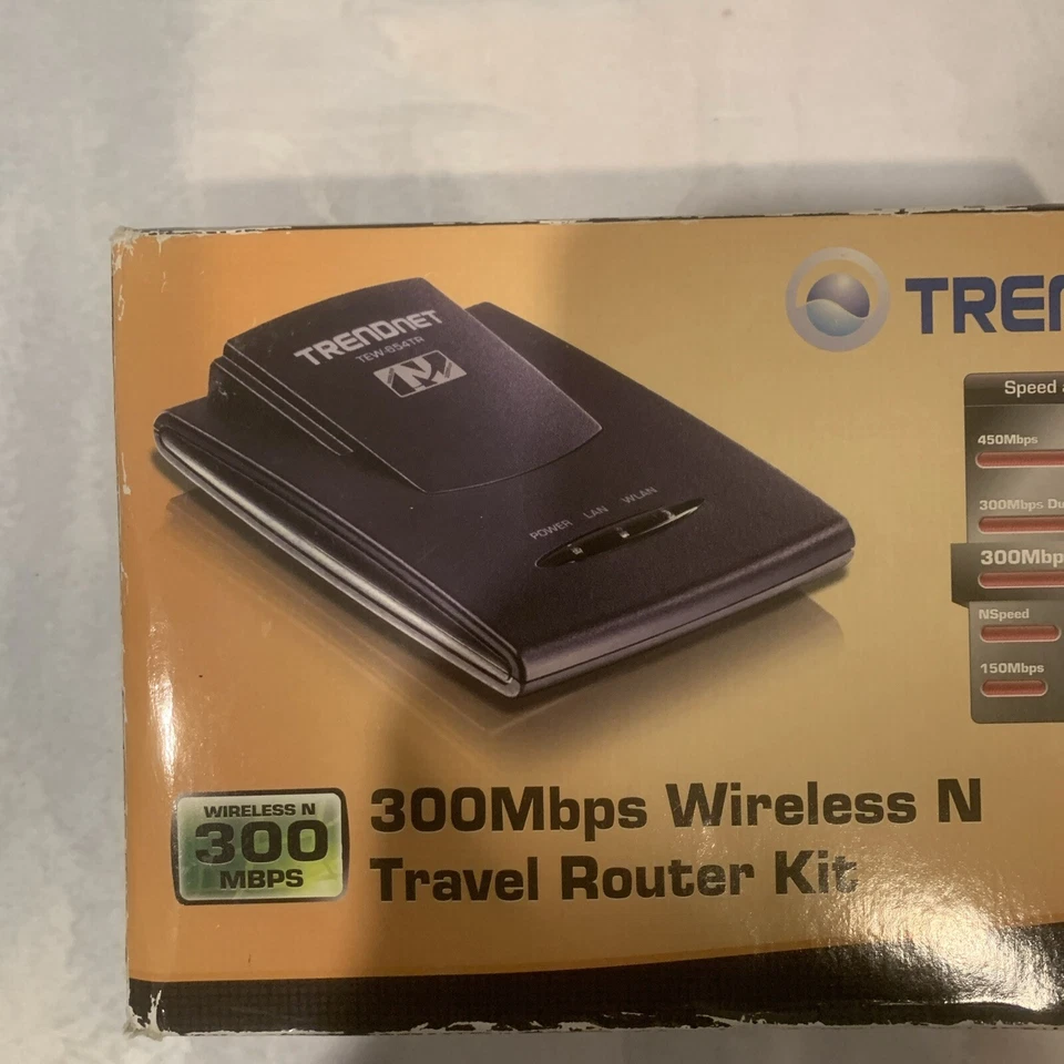 New TRENDnet TEW-654TR N300 300Mbps Wireless Travel Router Kit - Image 2 of 4