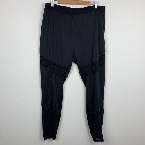 Pantalones Forever 21 Plus Mujer Negro Malla Moto Recortada Cintura Elástica Talla 3X | eBay