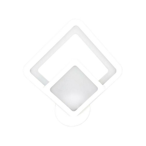 Applique Lampada da parete per muro a LED 12W Design Rombi Luce per interno IP20 - Foto 6 di 8