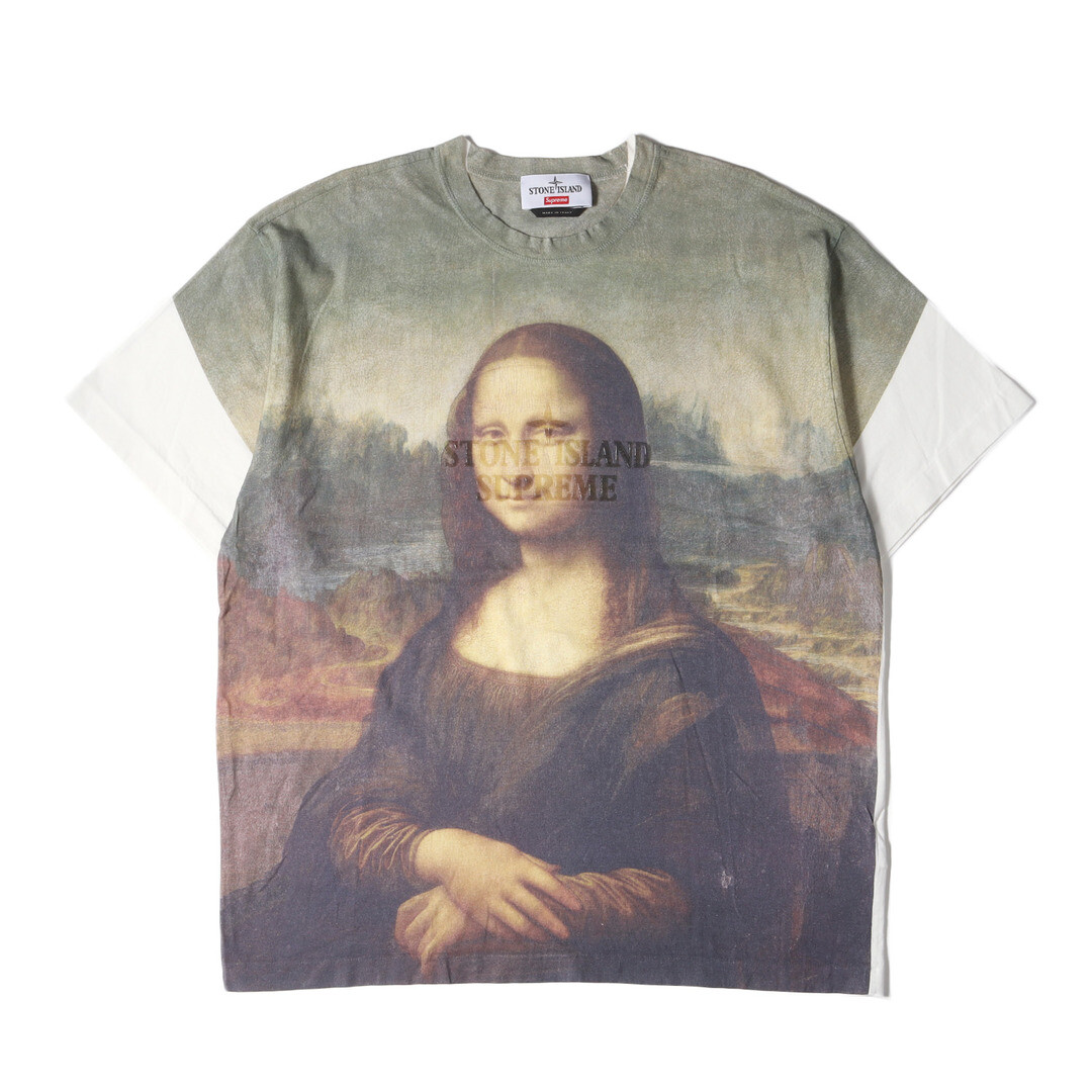 Supreme T Shirt Size: XL 22SS STONE ISLAND Mona Lisa Crew Neck Tee 