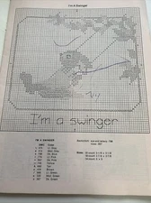 P.S. It's Cross Stitch - Happy Cottontails - Cross Stitch Patterns Vintage 1980