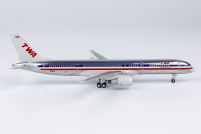 NG Model Boeing 757-200 TWA/American ''hybrid'' N704X 1:400 Modellflugzeug