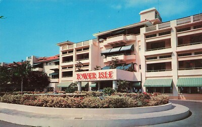 Postcard Tower Isle Hotel Ocho Rios Dominion Of Jamaica 1960's Post Card