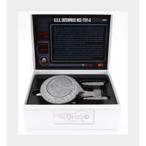 1:2000 CORGI Star Trek U.S.S. Enterprise Ncc-1701-D The Next Generation CC96611 - Foto 2 di 2