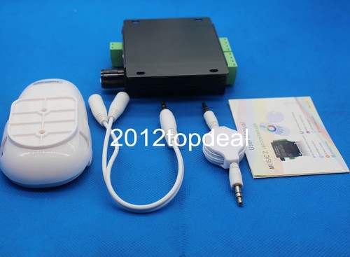 Sound Audio LED RGB RF Music Controller Touch Remote 2 Channel 12-24VDC 18A - Picture 5 of 5