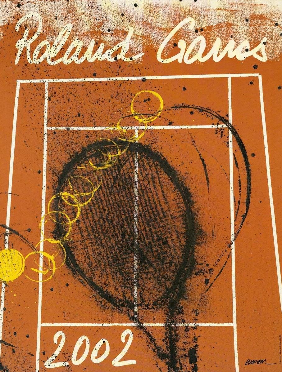PIERRE FERNANDEZ ARMAN Roland Garros French Open 29.5