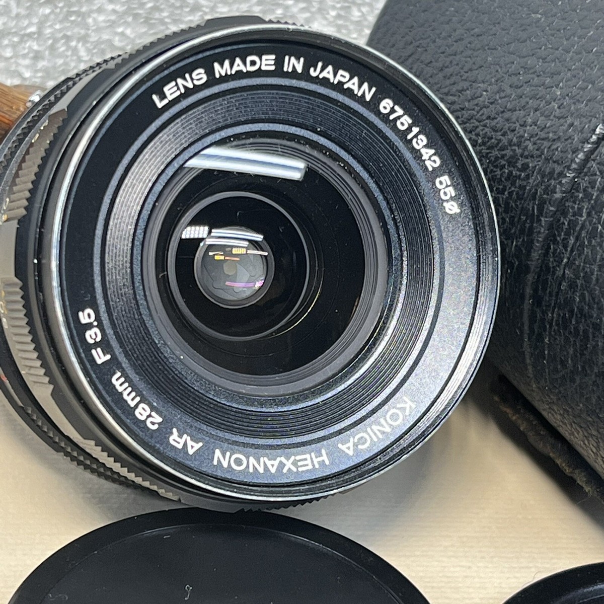 Konica Hexanon AR 28mm f/3.5 MF Wide Angle Lens for AR Mount