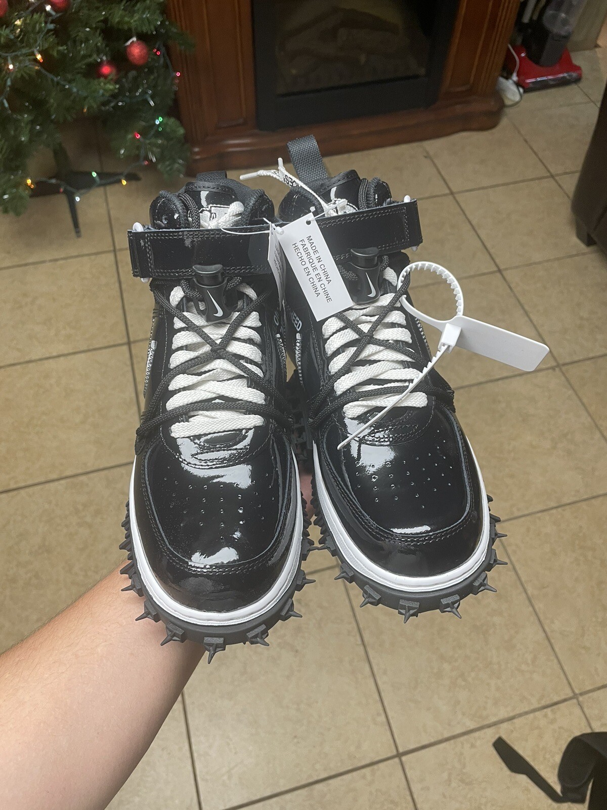 OFF WHITE X NIKE 2023 Taglia 8.5 Nike Air Force 1 Mid x Sheed Off White