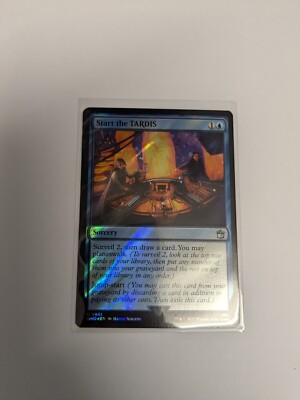 MtG Doctor Who Start The TARDIS U 0661 Magic Gathering