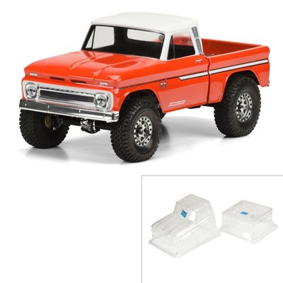Pro Line Racing 1966 Chevy C 10 Clear Body Trail Honcho 12.3 PRO348300 Car/Truck
