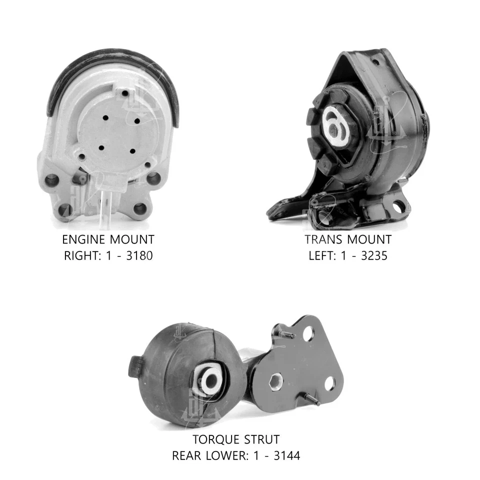 For Ford Edge 2007-2010 Anchor 300367 Engine Mount Kit - Imagem 2 de 4