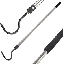 Snake Hook Heavy Duty, Snake Hook Retractable 35"-65" Catcher Hook for Rattlesna