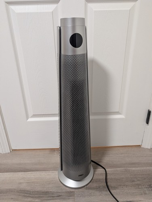 #ad Dreo 1500W Solaris 818 Oscillating Heater for Home Bedroom Silver $55.99