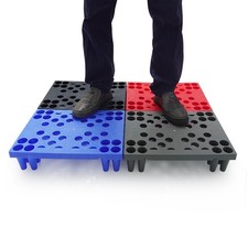 Floor Pallet Easy Stacking Storage Base Plate for Restaurant Garage Basement
