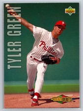 1993 Upper Deck #505 Tyler Green Philadelphia Phillies Diamond Debuts Baseball