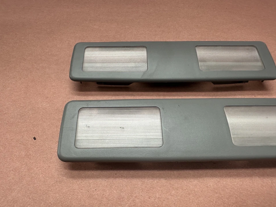 Par de luces espejos retrovisores grises OEM #94181 BMW E34 540I E32 750IL E31 850CI Foto 3 de 4