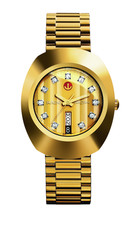 Rado DiaStar SWISS Automatic Gold Tone Stainless Steel Ladies Watch R12413493