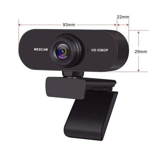 Built-in Microphone Webcam 1080P Webcam Easy Setup Webcam Lightweight Webcam - Afbeelding 4 van 6