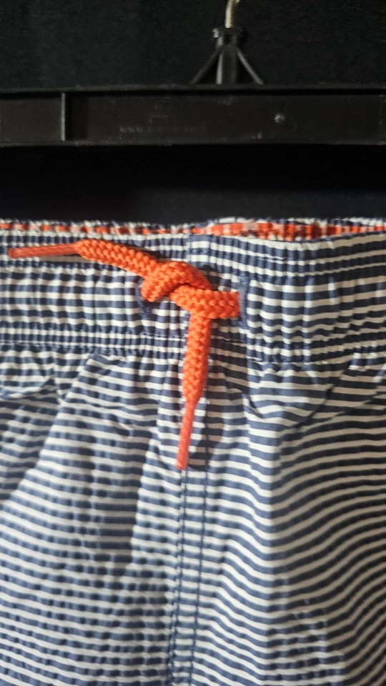 mini Boden Boy's Swim Short Blue Stripe Size 6-7y #21874 - Image 3 of 4