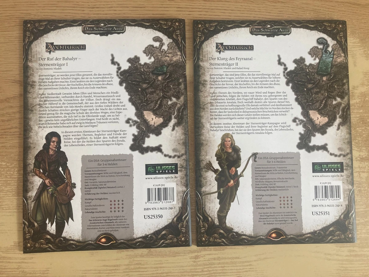 DSA Das Schwarze Auge Sternenträger kampagne Softcover Die Worte der Orima