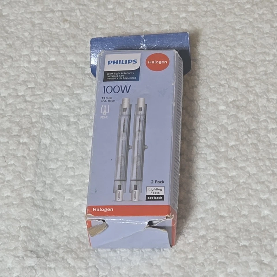 Philips T3 100W Work Light & Security Bulbs RSC Base (2 per Pack) (S) - Image 3 of 4