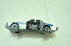 Vintage Hot Wheels Crack-Ups "Crash Patrol" White Police Car - 1983 - Blackwalls