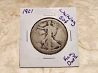 1921 Walking Liberty Half Dollar (((KEY DATE))) .900 Silver Circulated