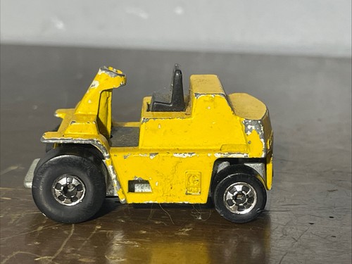 Vintage 1979 Mattel Hot Wheels Die-Cast Workhorses Caterpillar CAT Fork Lift - Picture 6 of 11