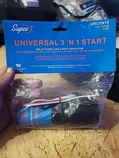 SUPCO Refrigerator Relay Overload Start Capacitor URC0410 1/4 1/3 HP 3 n' 1